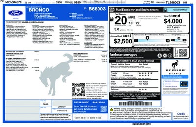 2026 Ford Bronco Base