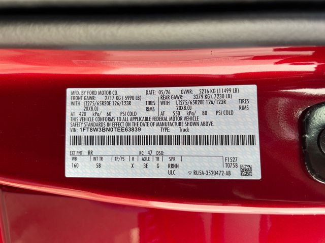 2026 Ford F-350SD Lariat