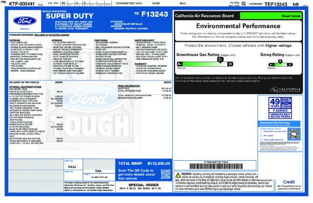2026 Ford F-450SD Platinum DRW