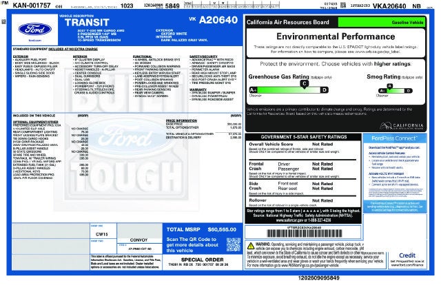2027 Ford Transit-250 Base