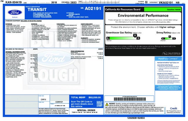 2027 Ford Transit-350 Base
