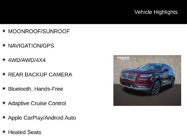 2023 Lincoln Nautilus Black Label