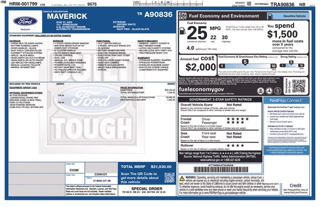 2026 Ford Maverick XL