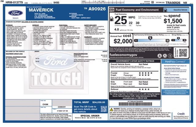 2026 Ford Maverick XLT