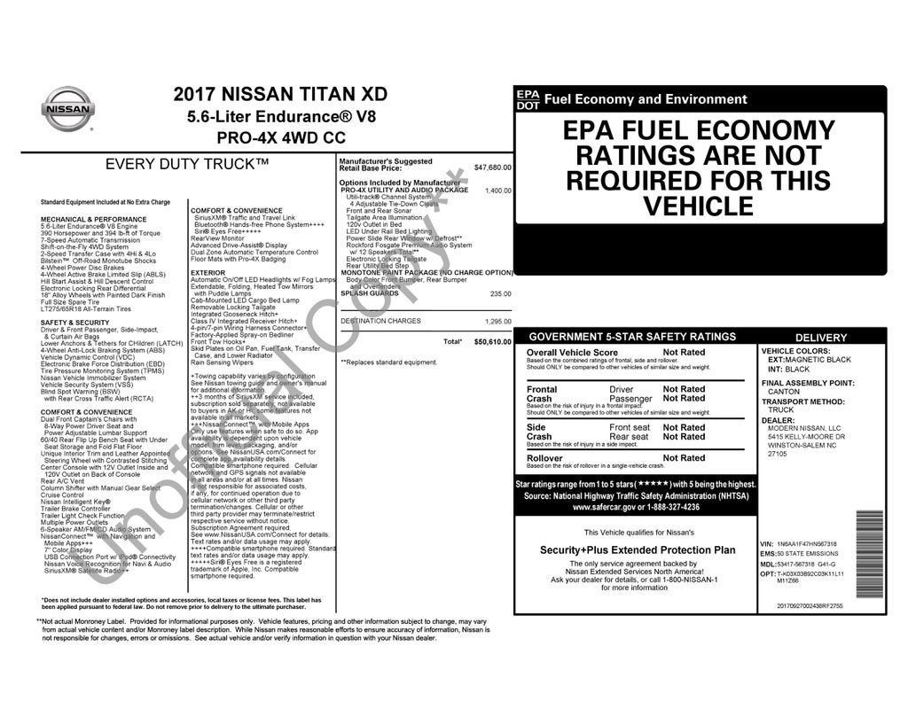 2017 Nissan Titan XD PRO-4X