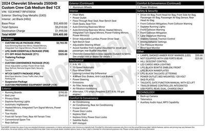 2024 Chevrolet Silverado 2500 HD Custom