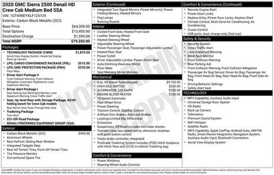 2020 GMC Sierra 2500 HD Denali